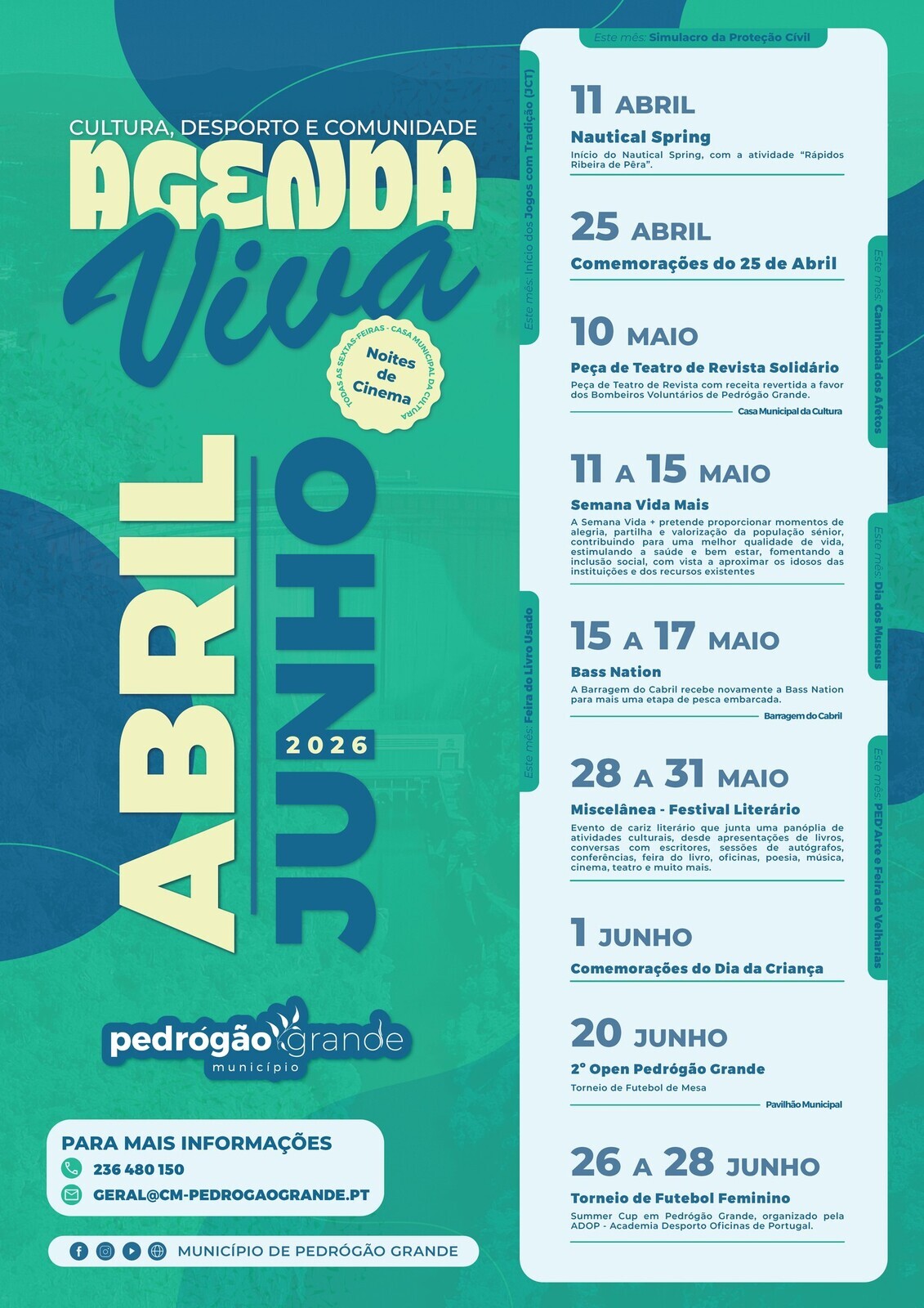 Agenda Viva - Cultura, Desporto e Comunidade