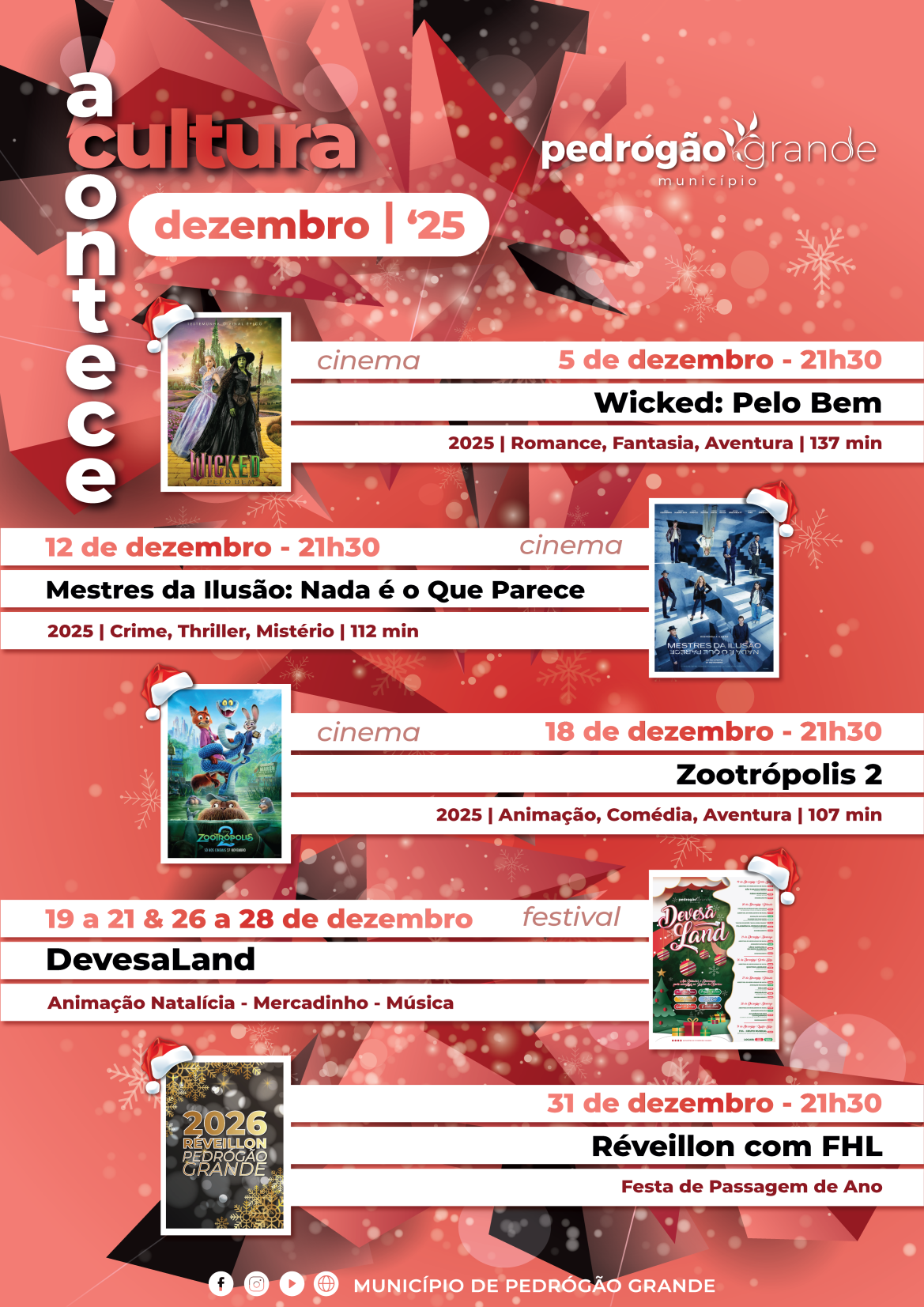 Acontece Cultura - Dezembro de 2025